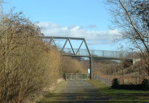 Bridge over from Car Park