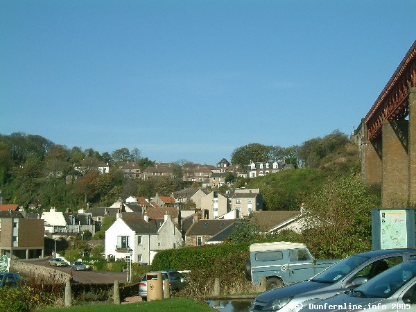 North Queensferry from the Rail Bridge