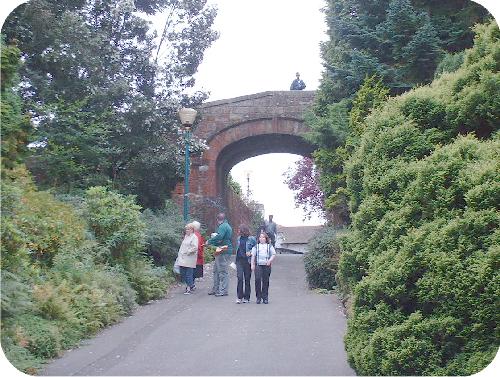 Bridge in Pittencrieff park