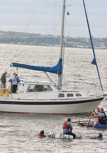 Limekilns Raft race 2008